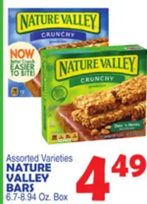 Bravo Supermarkets Nature valley bars offer