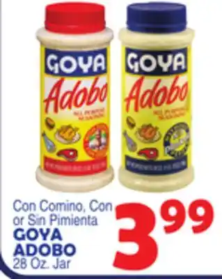 Bravo Supermarkets Goya adobo offer