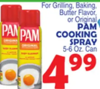 Bravo Supermarkets Pam cooking spray offer