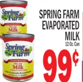 C Town Spring farm evaporated milk offer