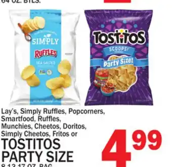 C Town Tostitos party size offer