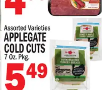 C Town Applegate cold cuts offer