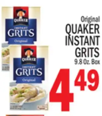 C Town Quaker instant grits offer