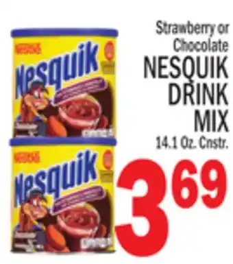 C Town Nesquik drink mix offer