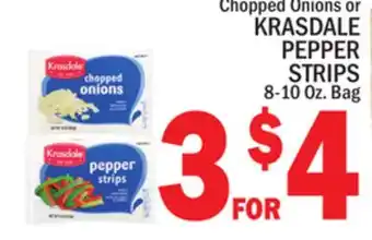 C Town Krasdale pepper strips offer
