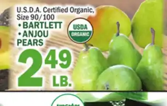 C Town • bartlett • anjou pears offer