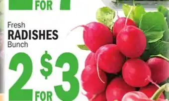 C Town Radishes offer