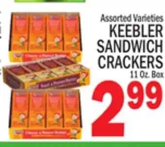 C Town Keebler sandwich crackers offer