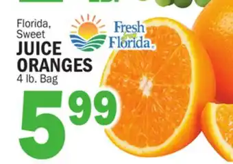 C Town Juice oranges offer
