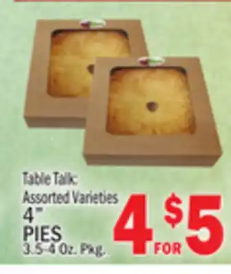 C Town 4 pies offer