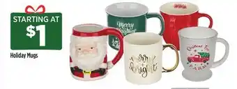 Dollar General Holiday mugs offer