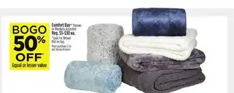 Dollar General Comfort bay throws or blankets offer