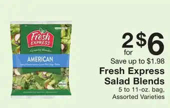 Fairway Store Market Fresh express salad blends offer