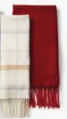 Macy's Steve madden cozy blanket scarf with fringe detail offer