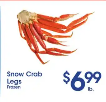 Price Rite Snow crab legs offer