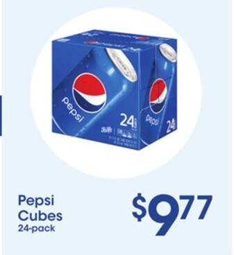 Price Rite Pepsi cubes offer