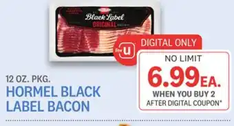 Kings Food Markets Hormel black label bacon offer