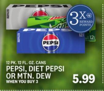Kings Food Markets Pepsi, diet pepsi or mtn. dew offer