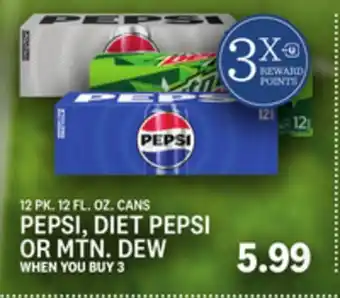 Kings Food Markets Pepsi, diet pepsi or mtn. dew offer