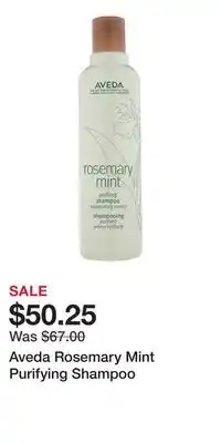 Aveda rosemary mint purifying shampoo