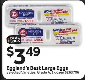 Stop&Shop Eggland's best large eggs offer