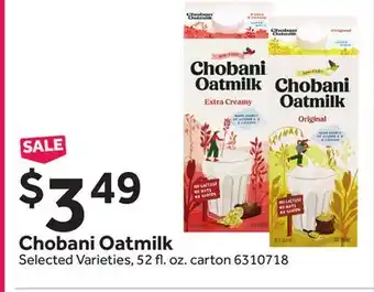 Stop&Shop Chobani oatmilk offer