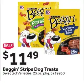 Stop&Shop Beggin' strips dog treats offer