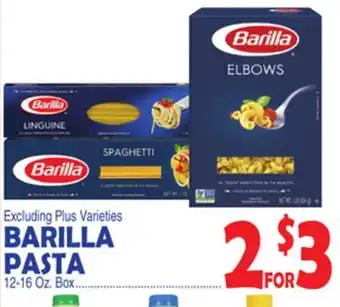 Bravo Supermarkets Barilla pasta offer