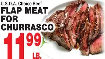 Bravo Supermarkets Flap meat for churrasco offer