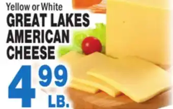 Bravo Supermarkets Great lakes american cheese offer
