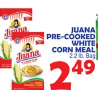 Bravo Supermarkets Juana pre-cooked white corn meal offer
