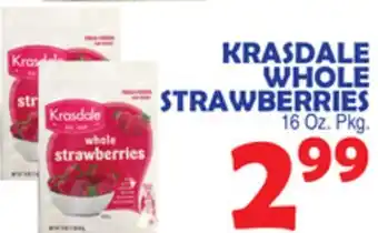 Bravo Supermarkets Krasdale whole strawberries offer