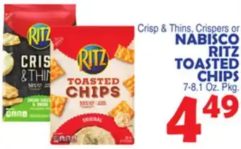 Bravo Supermarkets Nabisco ritz toasted chips offer