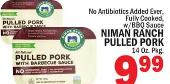 C Town Niman ranch pulled pork pulled pork offer