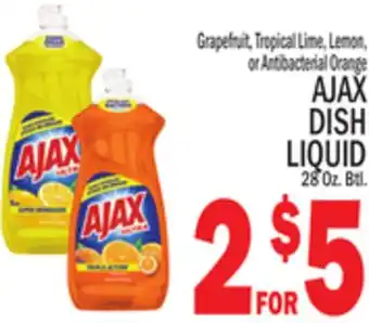 C Town Ajax dish liquid offer