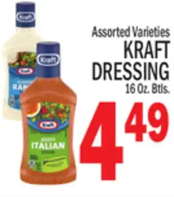 C Town Kraft dressing offer