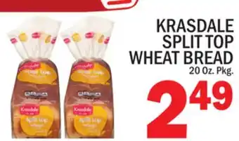 C Town Krasdale split top wheat bread offer