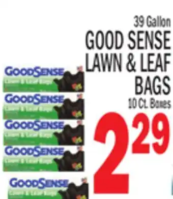C Town Good sense lawn & leaf bags offer