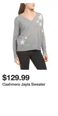 TJ Maxx Cashmere jayla sweater offer
