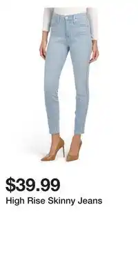 TJ Maxx High rise skinny jeans offer