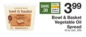 The Fresh Grocer Vegetable oil spread offer