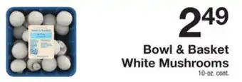 The Fresh Grocer White mushrooms offer