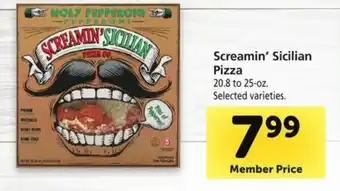 Safeway Screamin' Sicilian Pizza offer