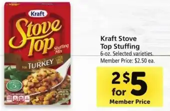 Safeway Kraft Stove Top Stuffing offer