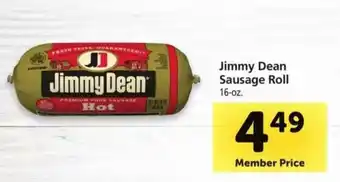 Safeway Jimmy Dean Sausage Roll offer