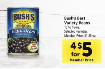 Safeway Bush's Best Variety Beans offer