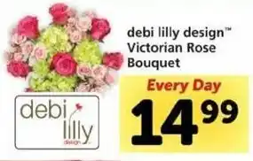 Safeway Debi Lilly Design Victorian Rose Bouquet offer