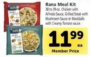 Safeway Rana Meal Kit offer