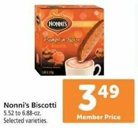 Safeway Nonni's Biscotti offer
