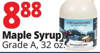 Ocean State Job Lot Maple syrup offer